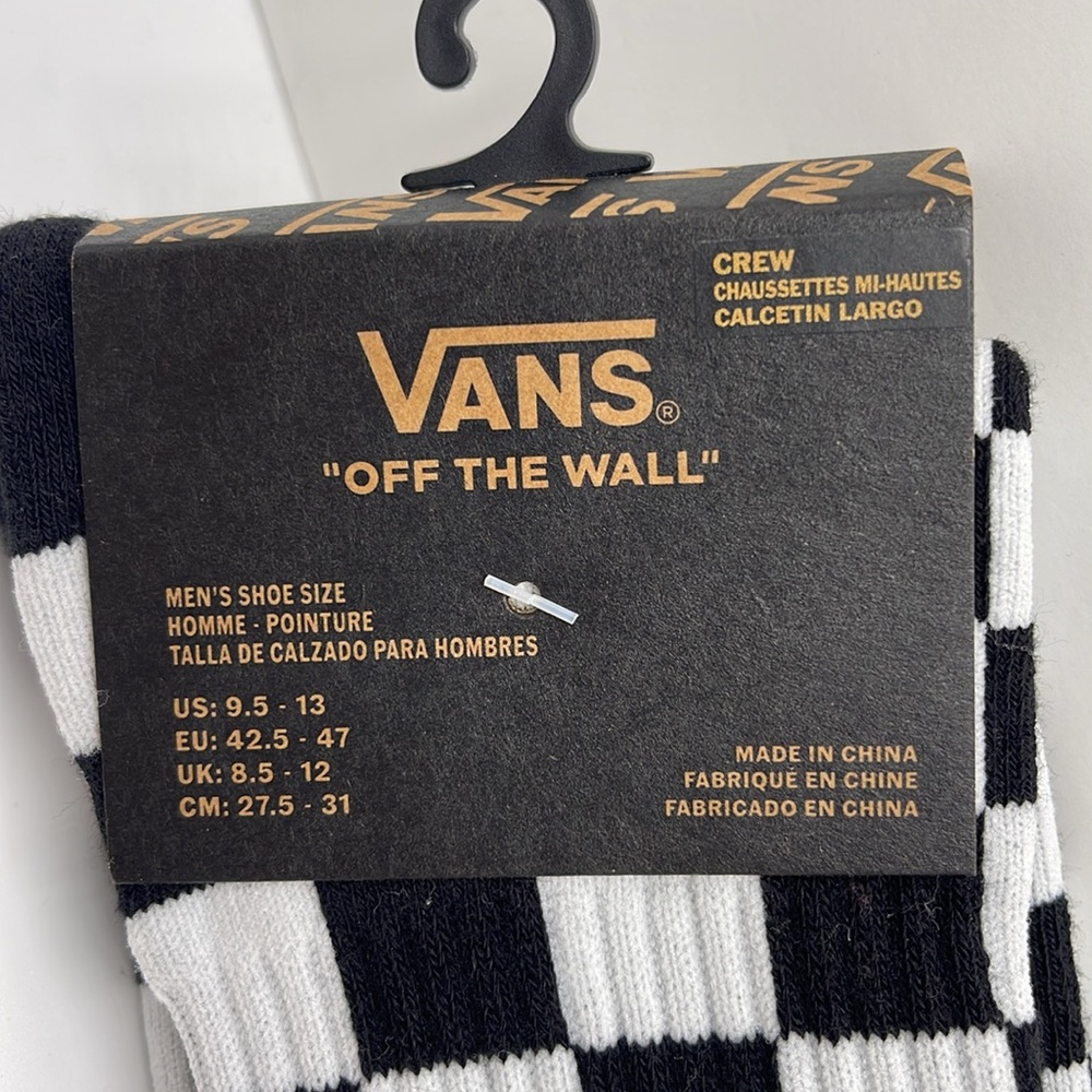 VANS "Off The Wall" socks Checkerboard - Picture 2 of 16